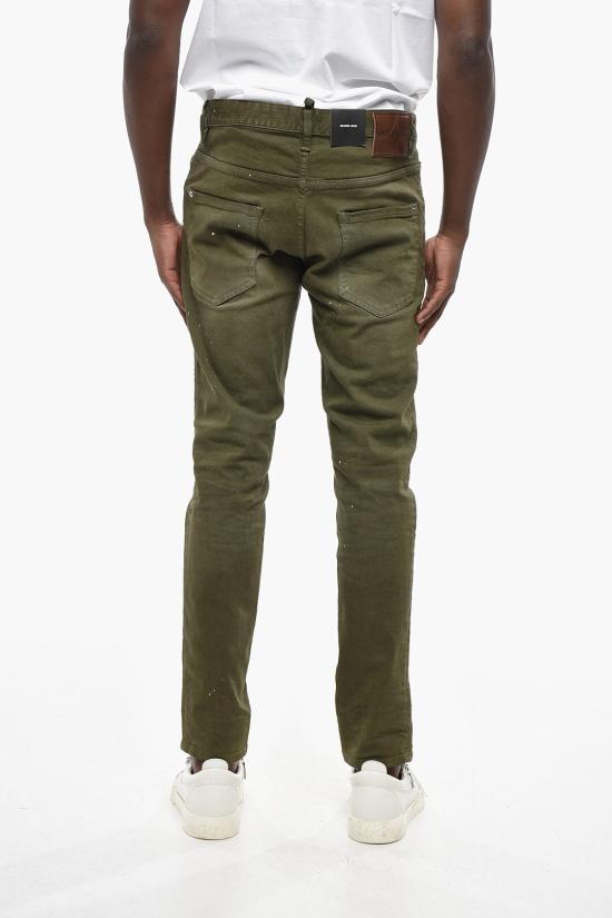  디스퀘어드2 데님 팬츠 S74LB1356S30733697 Green - DSQUARED2
