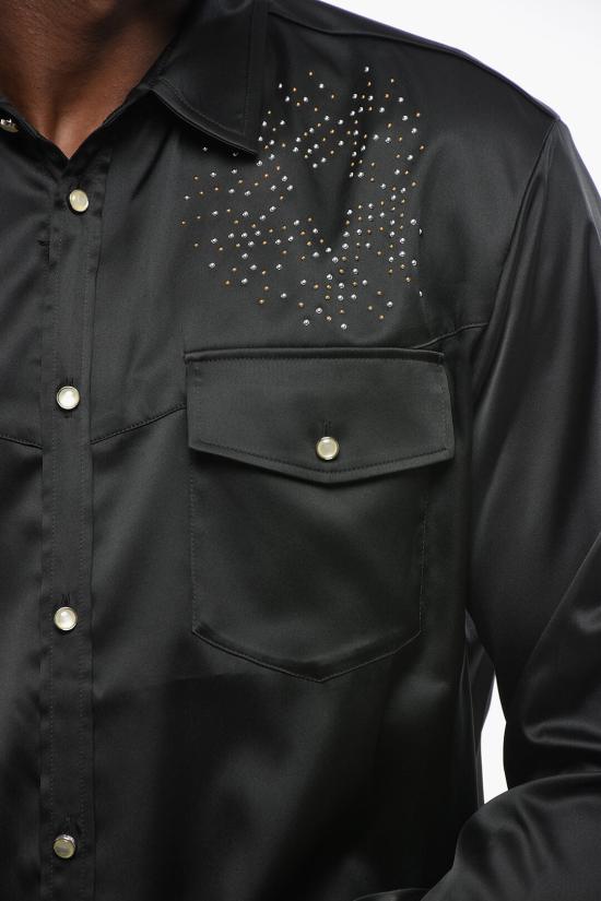  디스퀘어드2 긴팔 셔츠 S71DM0643S53846900 Black - DSQUARED2
