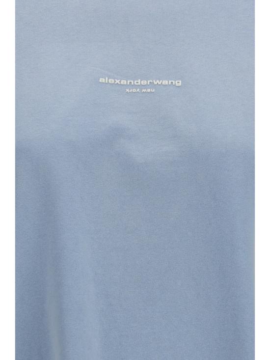 26FW 알렉산더 왕 반팔 티셔츠 UCC3261908 457C LIGHT BLUE - ALEXANDER WANG