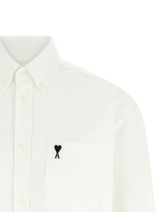  아미 셔츠 LDHSH822CO0031168 WHITE - AMI
