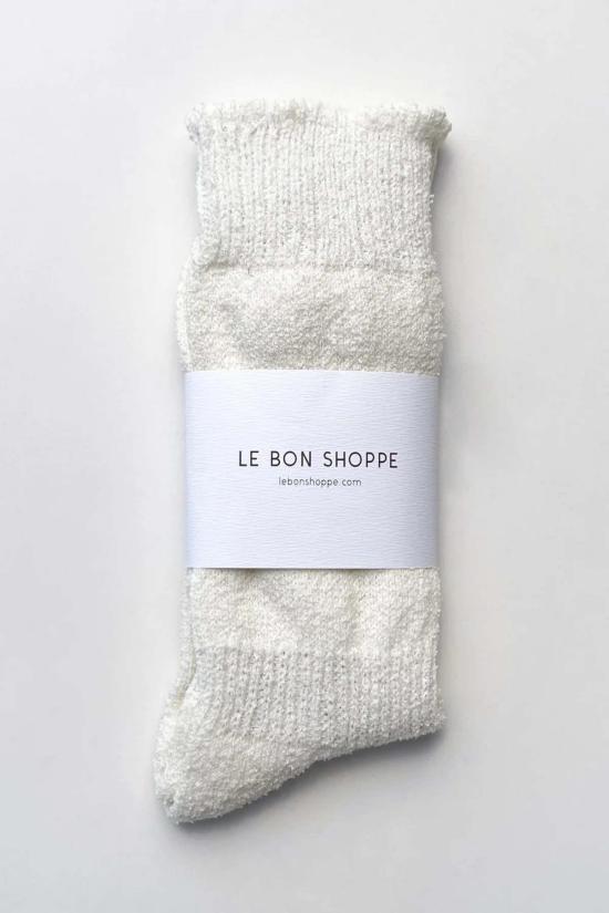  르 본 숍 양말 르봉숍 에어리 퍼핀  솔트 - LE BON SHOPPE