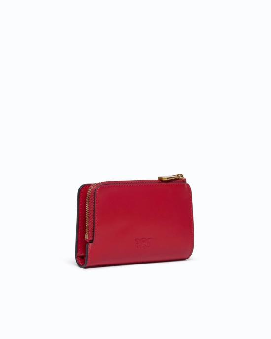 26FW 핑코 지갑 106206A0F1 R59Q ROSSO RIO ANTIQUE GOLD - PINKO
