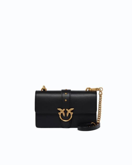 26FW 핑코 토트백 107622A0F1 Z99Q NERO ANTIQUE GOLD