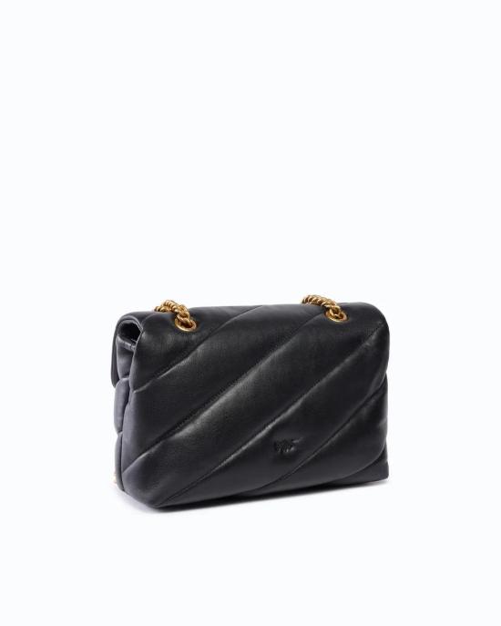 26FW 핑코 토트백 107616A0F2 Z99Q NERO ANTIQUE GOLD - PINKO