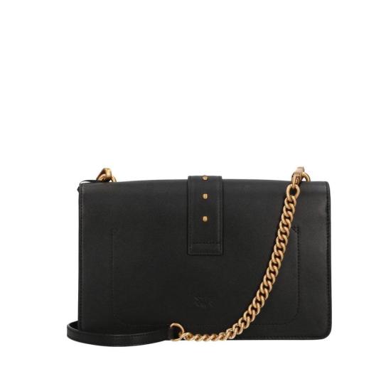 26FW 핑코 토트백 107621A0F1 Z99Q NERO ANTIQUE GOLD - PINKO