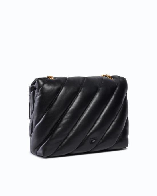 26FW 핑코 토트백 107615A0F2 Z99Q NERO ANTIQUE GOLD - PINKO