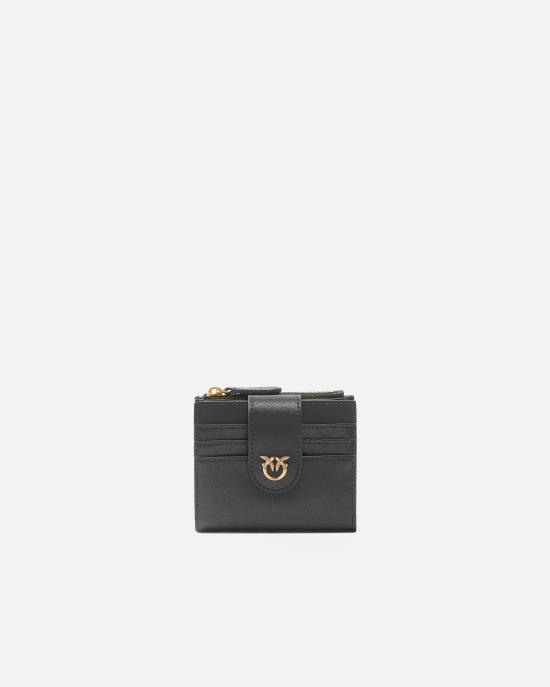 26FW 핑코 지갑 103610A0F1 Z99Q NERO ANTIGUE GOLD