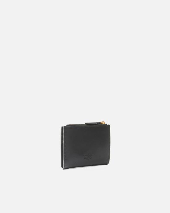 26FW 핑코 지갑 103610A0F1 Z99Q NERO ANTIGUE GOLD - PINKO