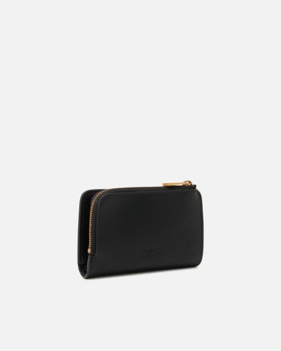 26FW 핑코 지갑 106206A0F1 Z99Q NERO ANTIQUE GOLD - PINKO