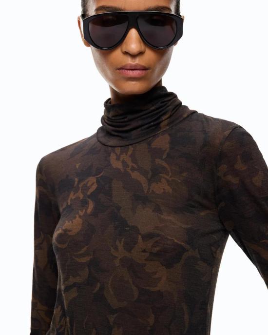 26FW 핑코 스웨터 107735A3MT SD3 MULT VERDE NERO - PINKO