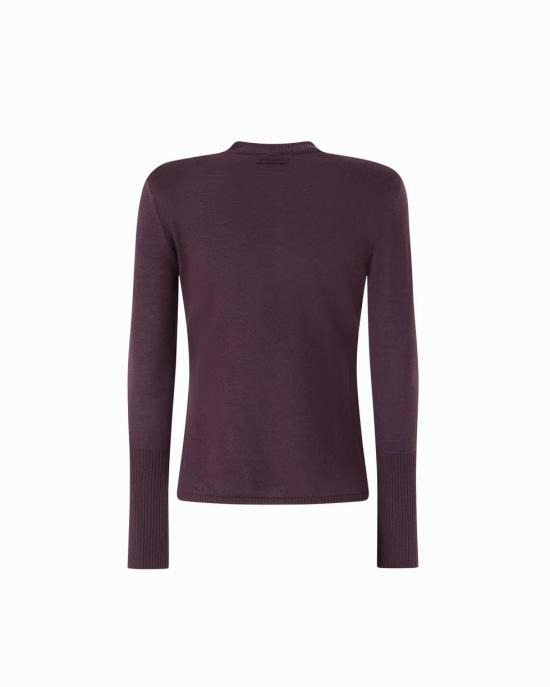 26FW 핑코 스웨터 107246A3FY W63 VIOLA PRUGNA PERFETTO - PINKO