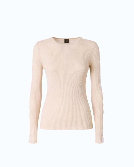 26FW 핑코 스웨터 107269A3I0 I20 BEIGE PIUMA