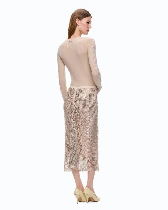 26FW 핑코 스웨터 107269A3I0 I20 BEIGE PIUMA - PINKO