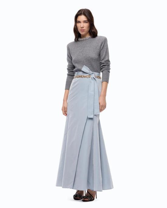 26FW 핑코 스웨터 107274A3GI II2 GRIGIO MONUMENTO - PINKO