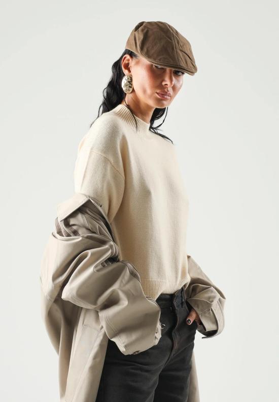 26FW 핑코 스웨터 107205A3G1 C15 BEIGE RUGIADA GELATA - PINKO