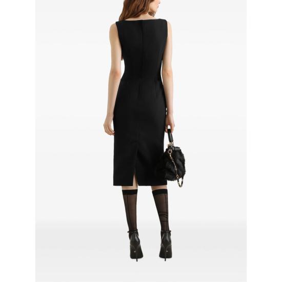 26FW 돌체앤가바나 원피스 F630OT FU2L8 N0000 BLACK - DOLCE & GABBANA