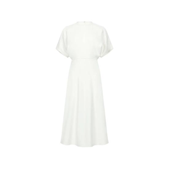 26FW 빅토리아 베컴 원피스 1426WDR007752A BRIVO WHITE