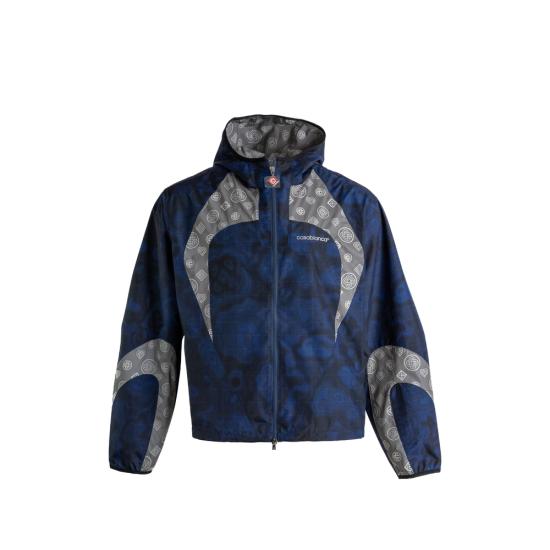 26FW 카사블랑카 자켓 AW26 JK 549 01 HEATM BLUE