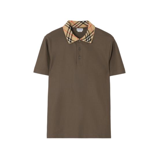 26FW 버버리 폴로 티셔츠 8132608 EVAN C6480 BROWN