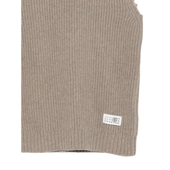 26FW MM6 메종마르지엘라 니트웨어 M13346 SH2FB0035 811M NEUTRALS - MM6 MAISON MARGIELA