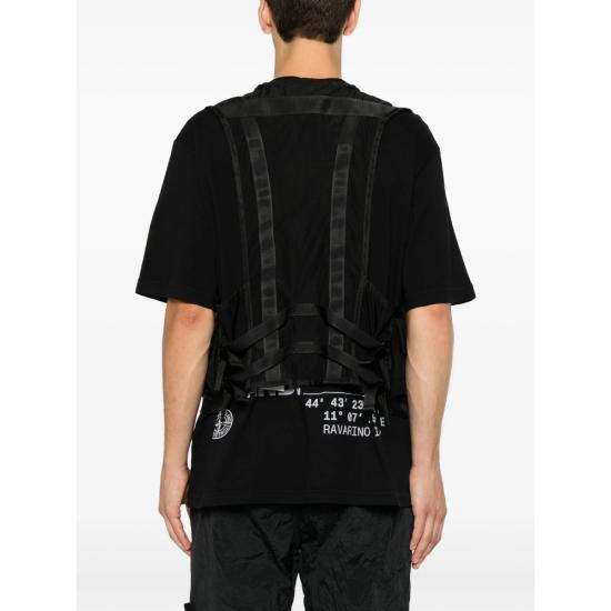 26FW 스톤 아일랜드 베스트 15G100016 S0424 V0029 BLACK - STONE ISLAND