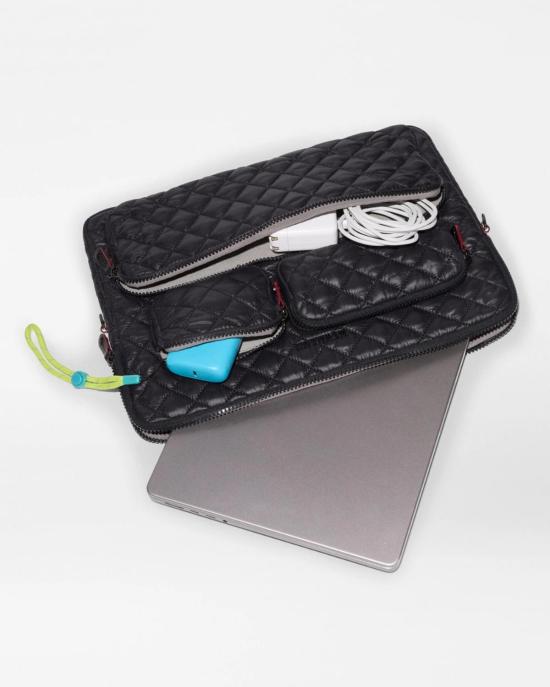  엠지 월리스 가방 Mz Wallace Tech Sleeve Deluxe Black - MZ WALLACE