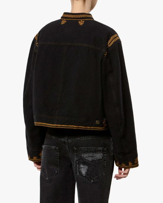  이자벨마랑 데님 자켓 이자벨 마랑 에말리아 데님 재킷 블랙 - ISABEL MARANT