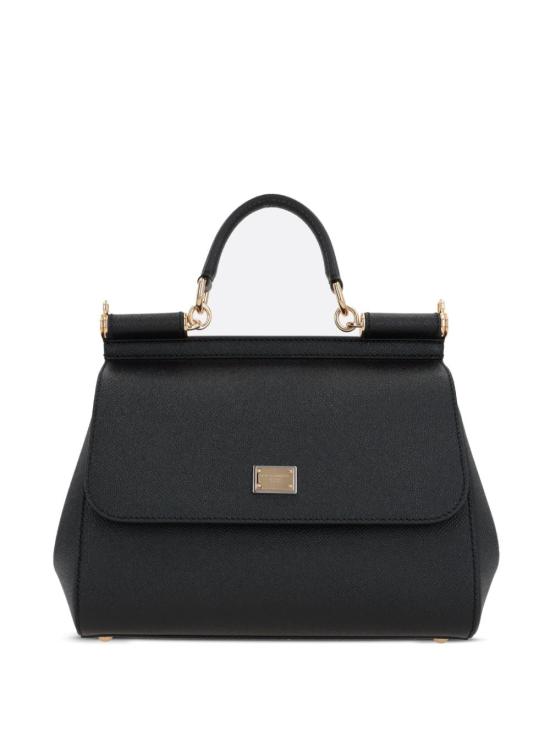  돌체앤가바나 라지 시실리 핸드백 BB6002B100180999 AI26 BLACK