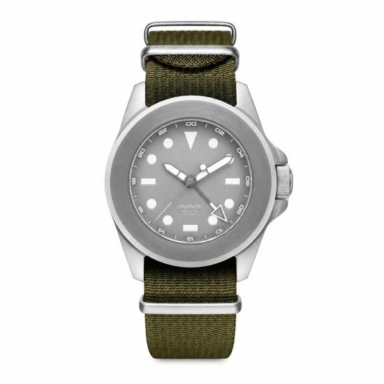 26FW 유니마틱 손목시계 U4GMT NERO GREEN