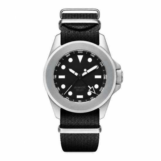 26FW 유니마틱 손목시계 U4GMT GRIGIO BLACK