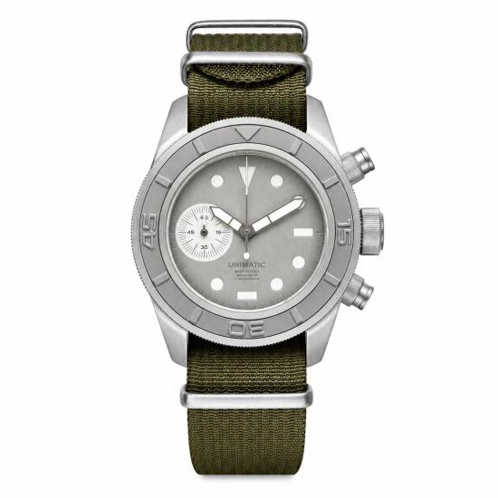 26FW 유니마틱 손목시계 U3AEG GRIGIO Green