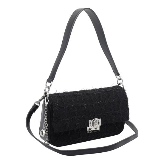 26FW 리우조 숄더백 AF6053T766A 22222 BLACK - LIU JO