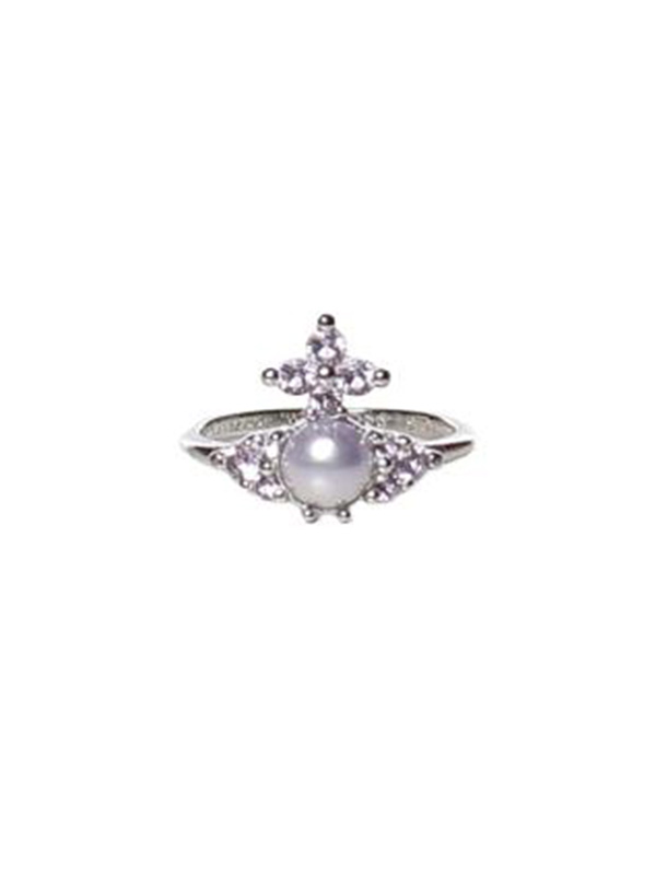 26FW 비비안웨스트우드 반지 6404017T 01P774P774 PLATINUM LAVENDER CZ PURPL