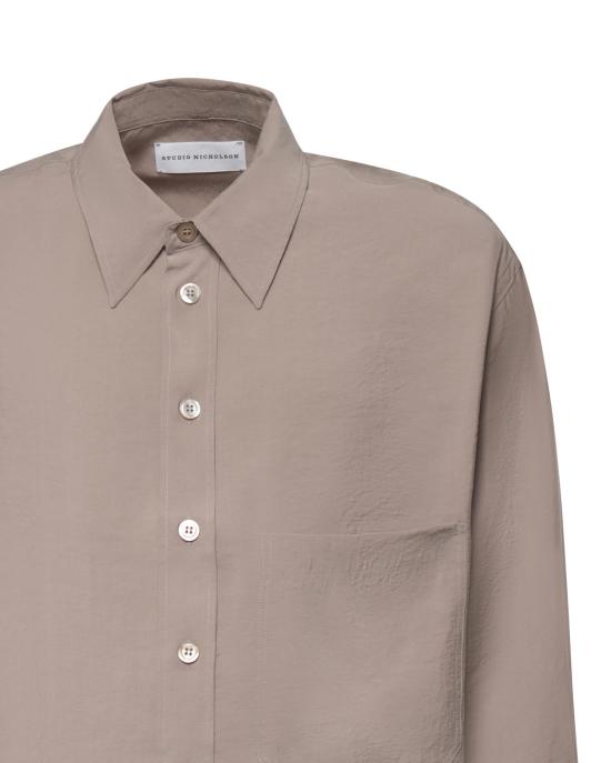 26FW 스튜디오 니콜슨 셔츠 1557 TAUPE - STUDIO NICHOLSON
