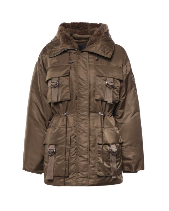 26FW 핑코 자켓 107723 A2OIL67 BROWN