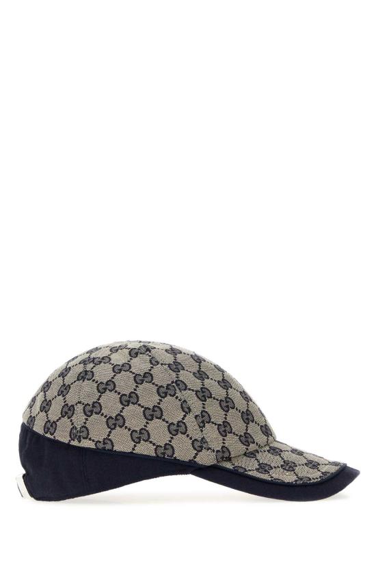26FW 구찌 GG 코튼 패브릭 베이스볼 캡 A001I24HBK4 4068 BLUE - GUCCI