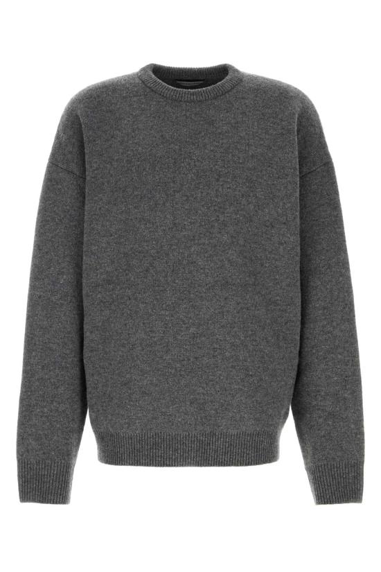 26FW 발렌시아가 후드 티셔츠 A0093VT1675 1100 ANTHRACITE
