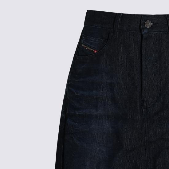 26FW 디젤 미디 스커트 A25600007GF 01 DENIM - DIESEL