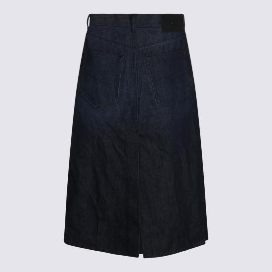 26FW 디젤 미디 스커트 A25600007GF 01 DENIM - DIESEL