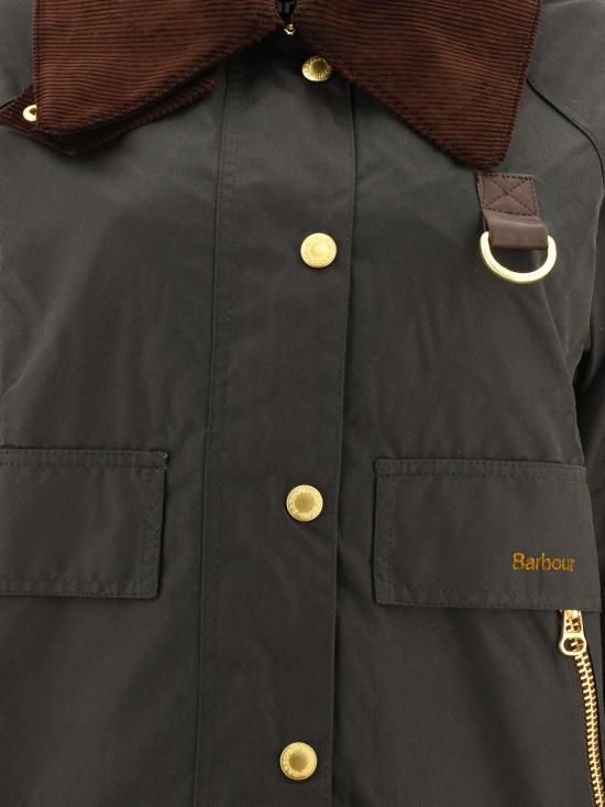26FW 바버 아우터 캐튼 왁스 재킷 및 코트 그린 - BARBOUR