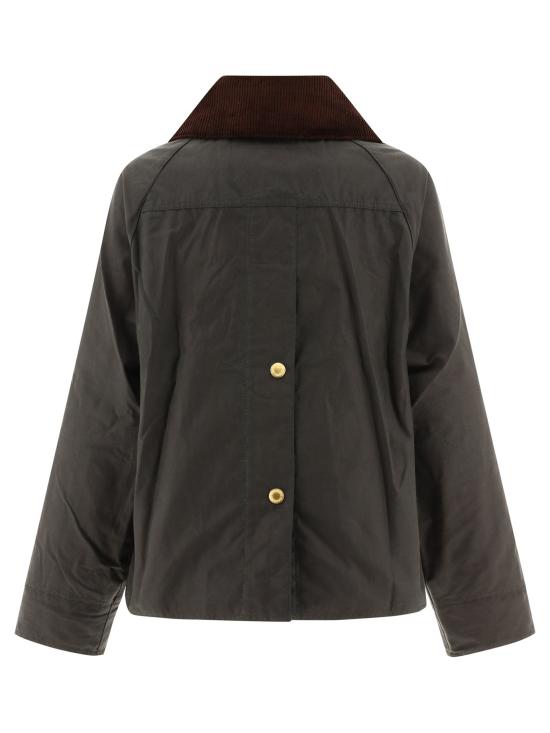 26FW 바버 아우터 캐튼 왁스 재킷 및 코트 그린 - BARBOUR