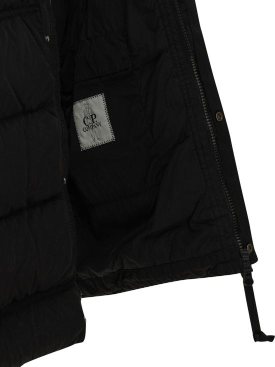 26FW 씨피 컴퍼니 자켓 크롬-R 재킷 및 코트 블랙 - C.P. COMPANY