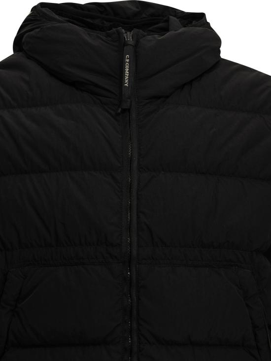 26FW 씨피 컴퍼니 자켓 크롬-R 고글 재킷 및 코트 블랙 - C.P. COMPANY