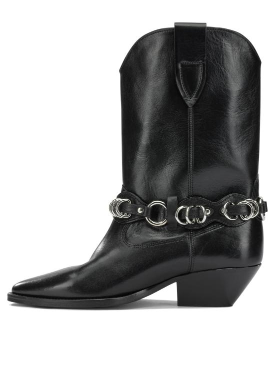 26FW 이자벨마랑 부츠 두에르토  및 앵클  블랙 - ISABEL MARANT