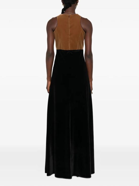 26FW 로산나 오캄포 원피스 RO403CAMEL Black - ROSANNA OCAMPO
