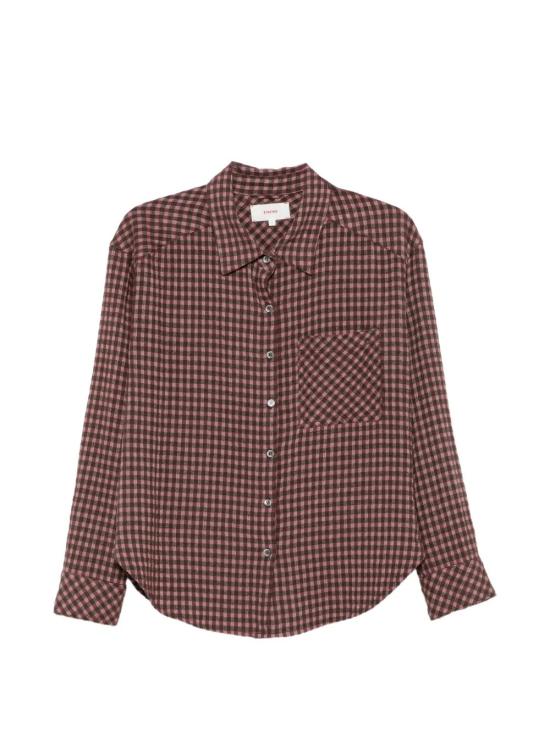 26FW 시레나 셔츠 X5FBC045BORO Bordeaux