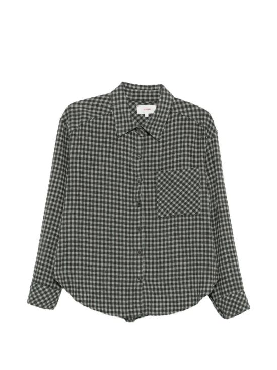 26FW 시레나 셔츠 X5FBC045MOGN Green