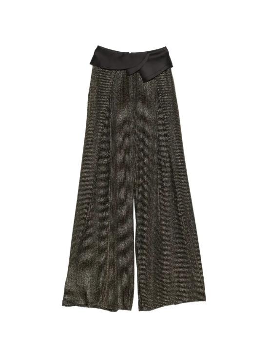26FW 로산나 오캄포 스트레이트 팬츠 RO408NEROORO Black