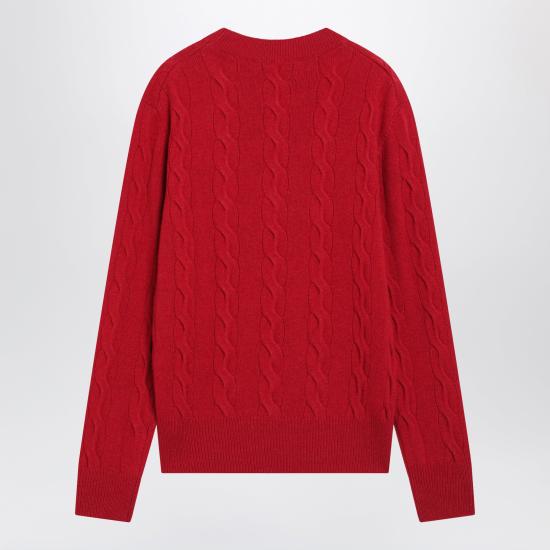 26FW 아미 긴팔 티셔츠 UKS880KN0189 Red - AMI