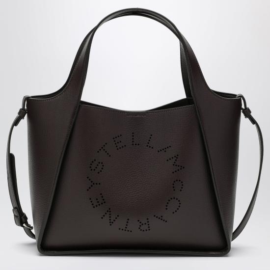 26FW 스텔라 맥카트니 로고 크로스바디 토트백 513860WP0660 Brown